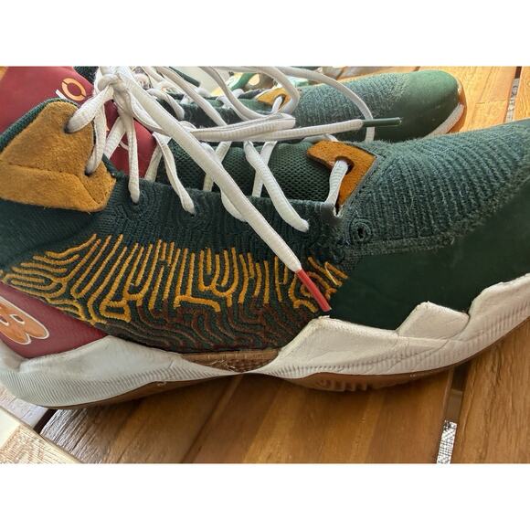 New Balance Two WXY Basketball Shoes Green Red Dejounte Murray Mens US 12 main image 14
